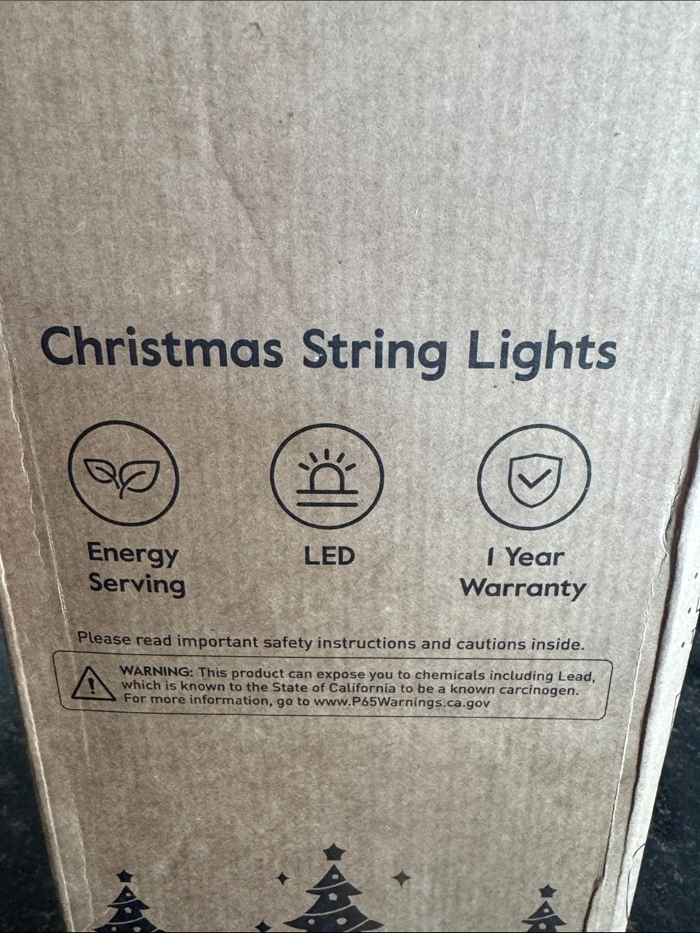 Brightown 100 C9 Christmas String Lights - Warm White